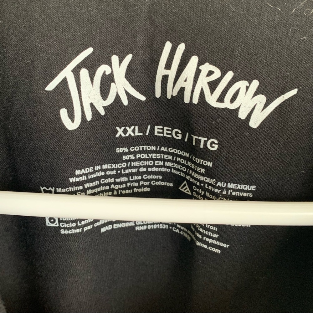 Jack Harlow Come Home The Kids Miss You Short Sleeve Tee shirt Black Size XXL - Picture 5 of 7